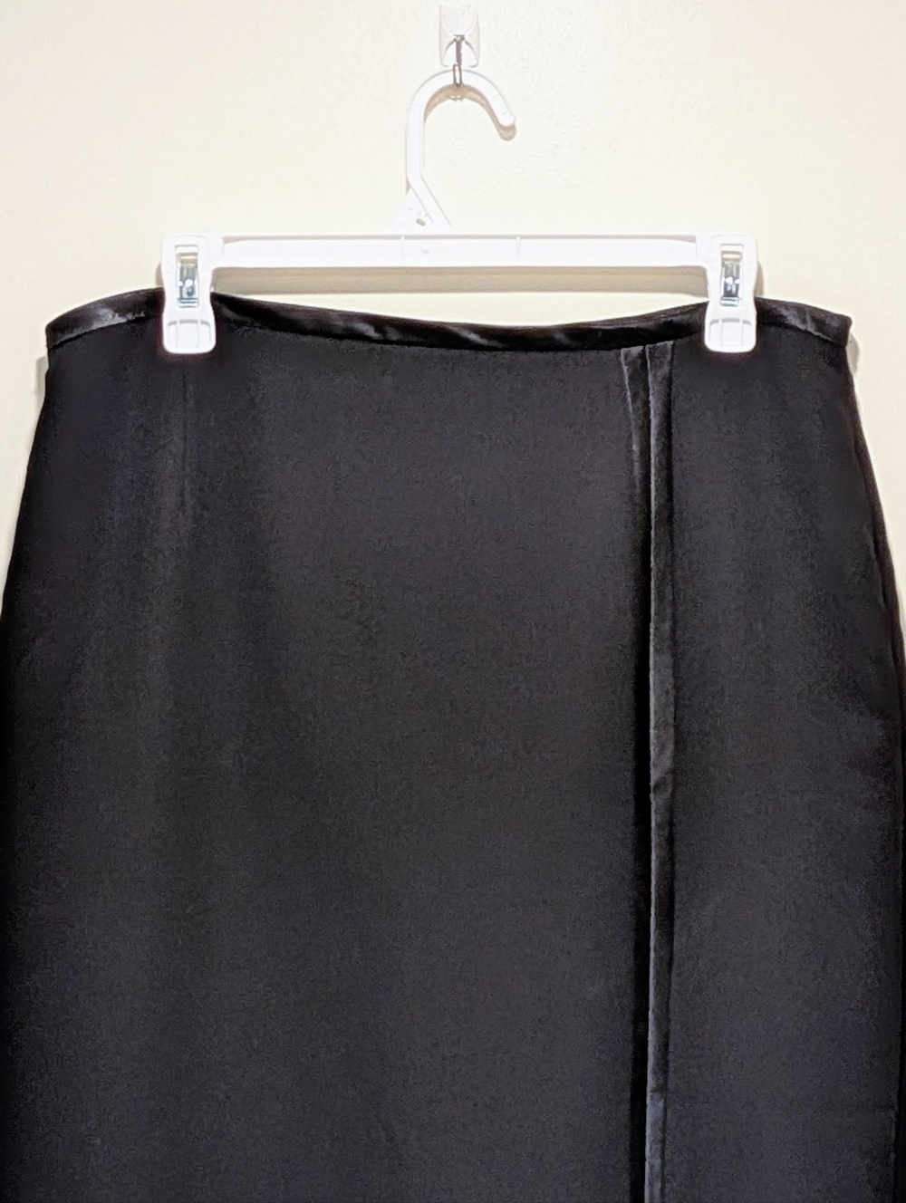 EUC Joseph Ribkoff 14 Vintage 90s Adjustable Slit Tuxedo Skirt - Picture 2 of 7